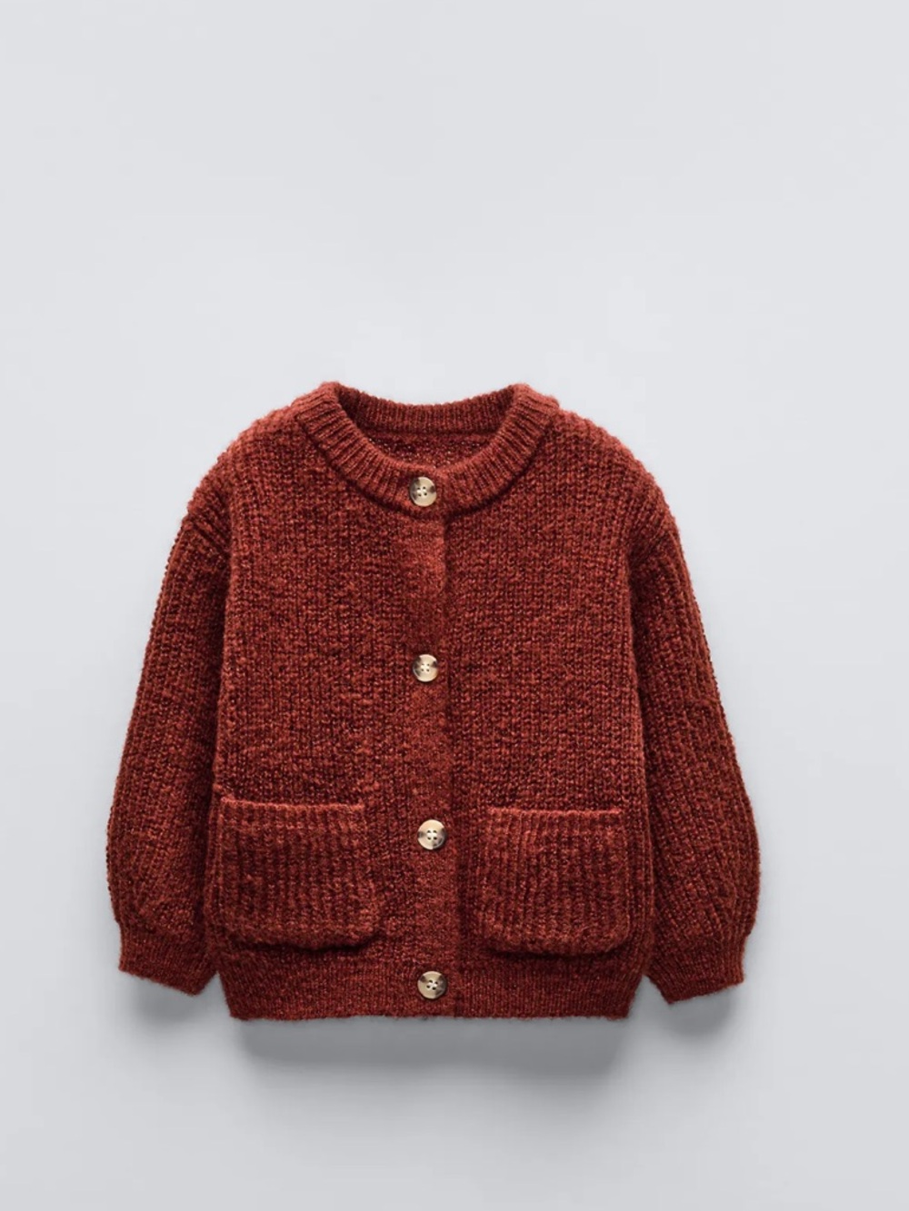 ZARA KIDS KNIT POCKET CARDIGAN SIZE 5